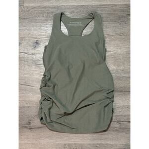 Beyond Yoga Beyond The Bump Spacedye Bases Covered Maternity Tank Top Green L